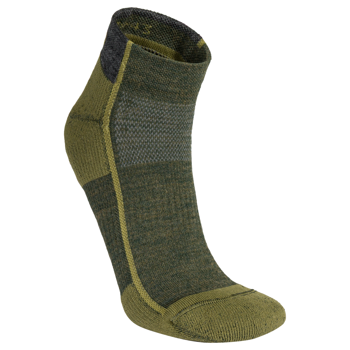 Hejma Merino Low Socks — Avocado Green