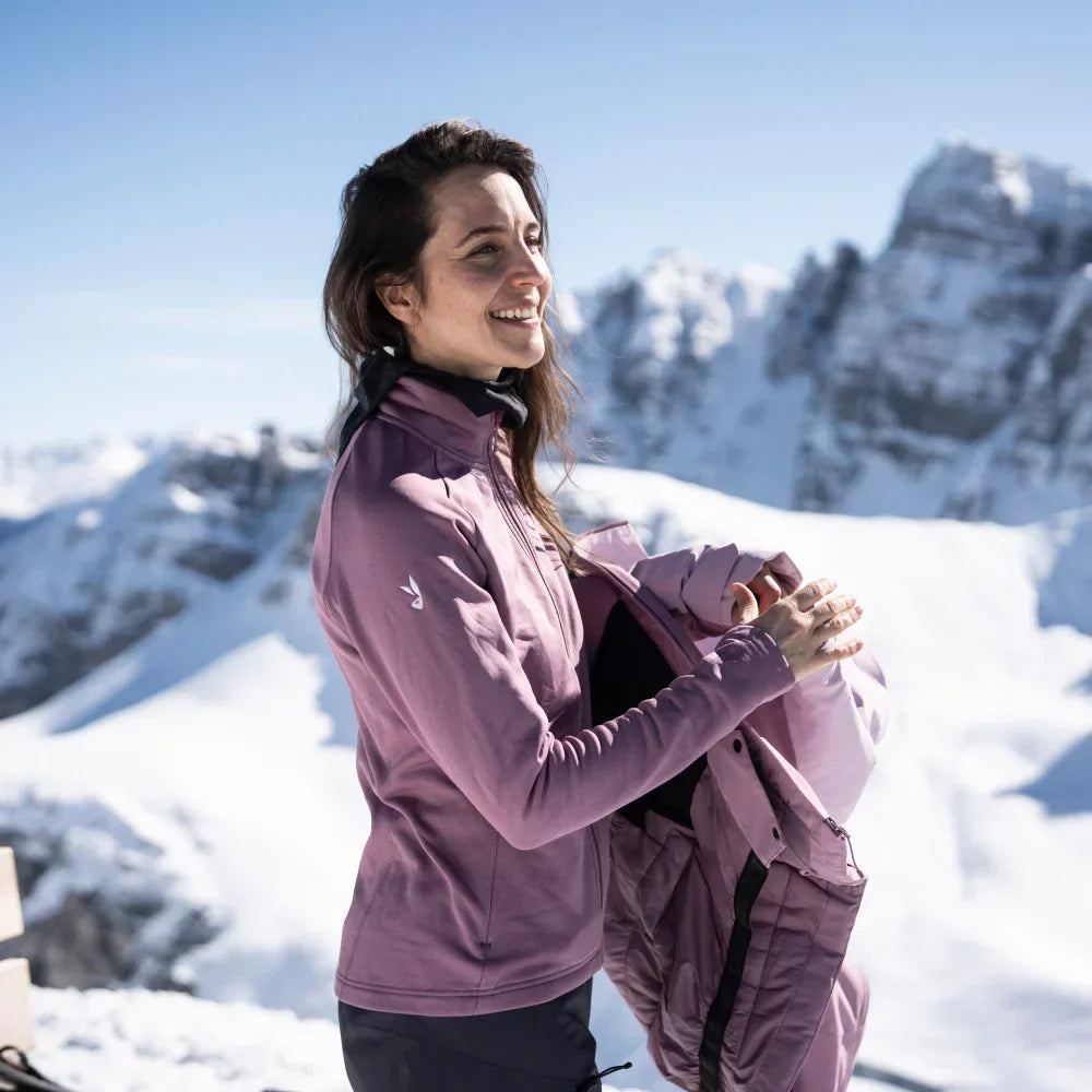Amiko Women's Fleece Jacket — Harbor Blue