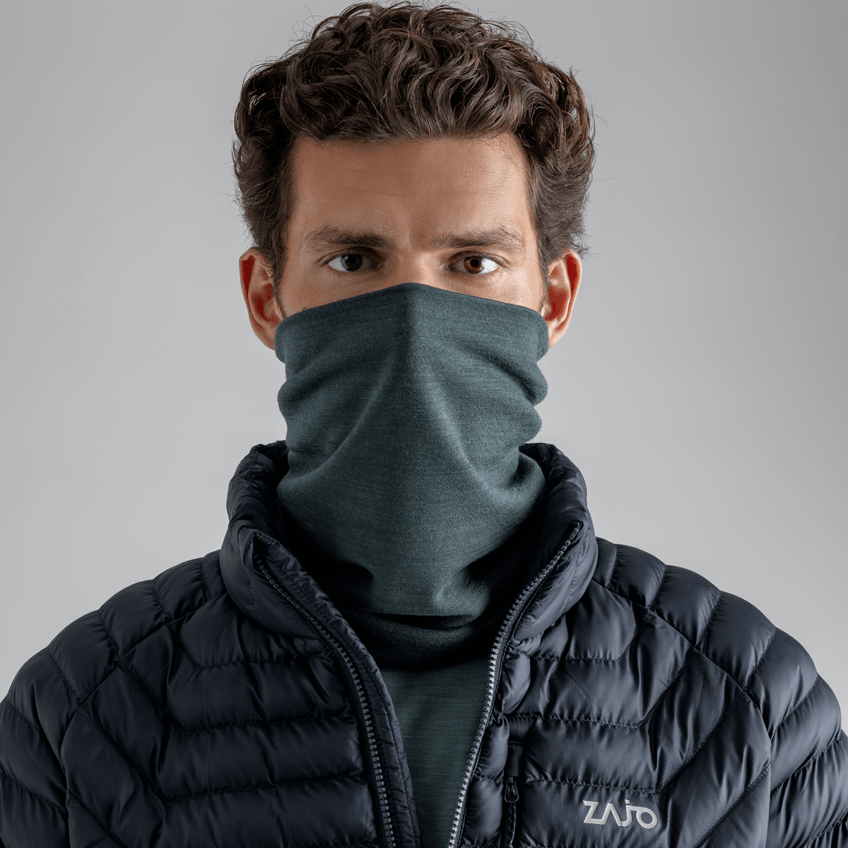 Hejma Merino Neckwarmer — Taupe Beige