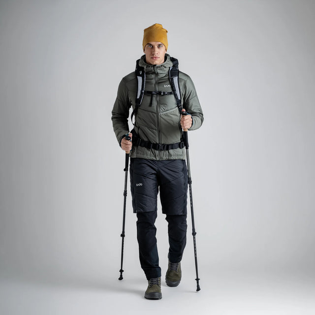 Spiro Men's Insulated Hybrid Jacket