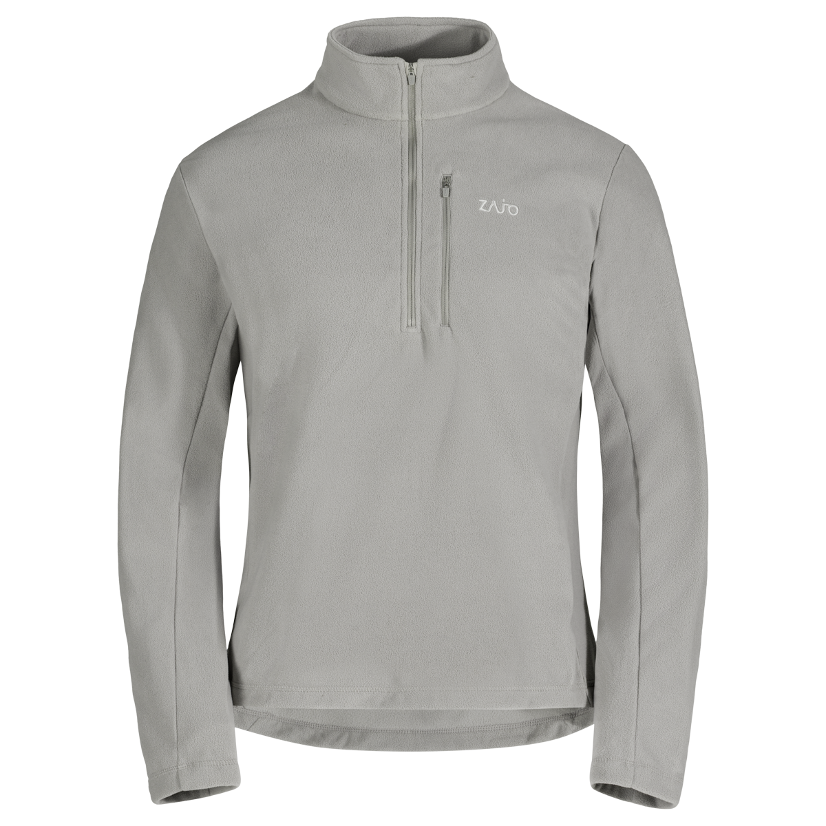 Auro Men's Fleece Zip Top — Dove Grey