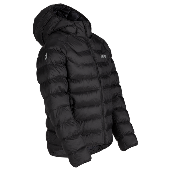 Musko Kid's Insulated Hooded Jacket — Black