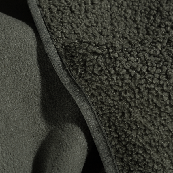 Palpo Men's Pile Fleece Jacket — Dark Olive
