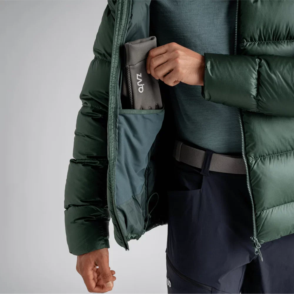 Alto Men's Winter Down Jacket — Falcon Grey