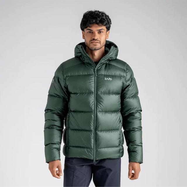 Alto Men's Winter Down Jacket — Grey Navy