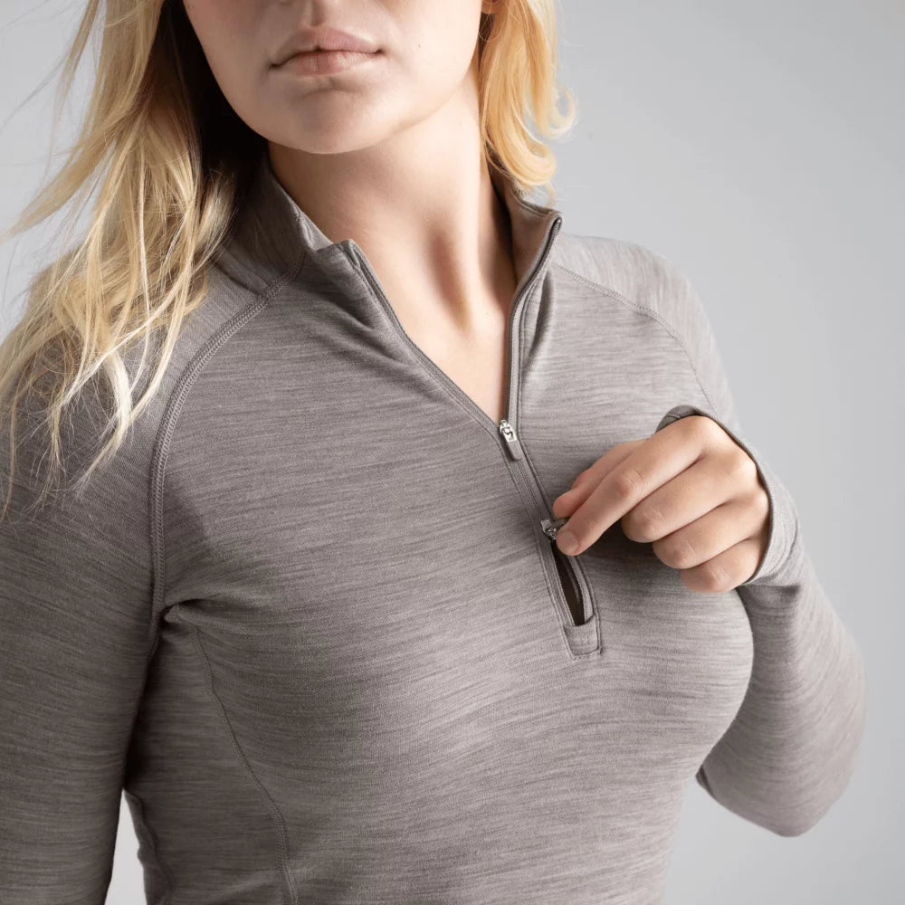 Hejma Women's Merino Zip Top