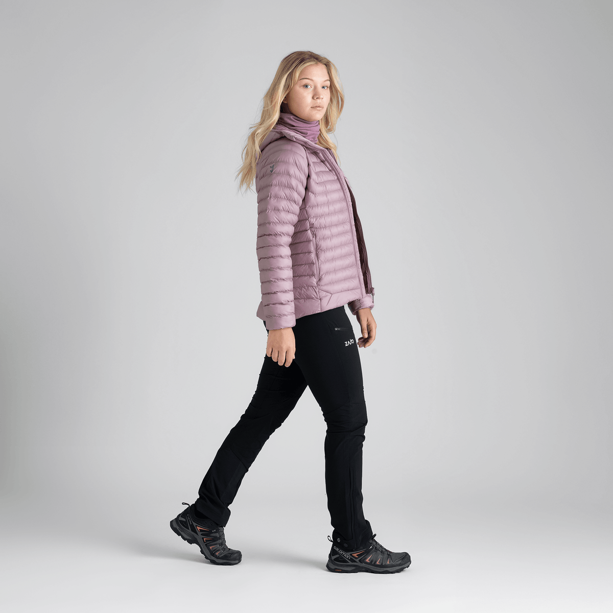 Nubaro Women's Insulated Hooded Jacket — Golden Brown