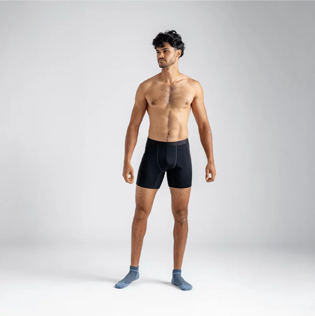 Senti Men's Merino Boxer Briefs Long