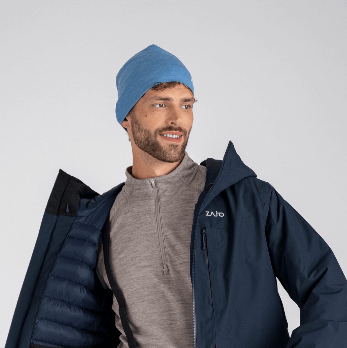 Senti Merino Beanie — Black Olive