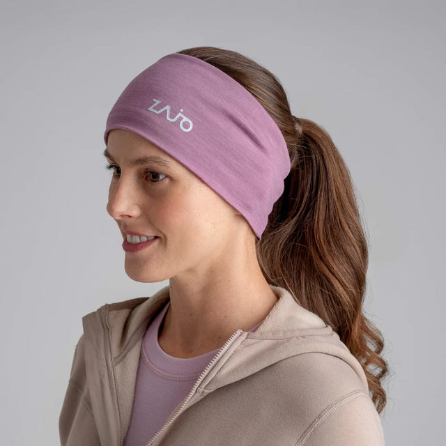 Senti Merino Headband — Purple