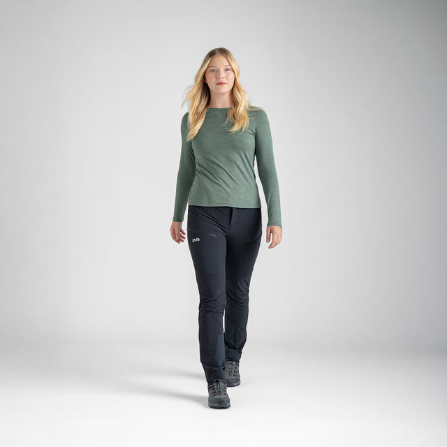 Senti Women's Merino Longsleeve — Lila Haze
