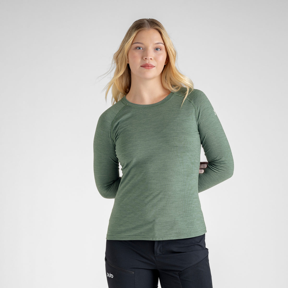 Senti Women's Merino Longsleeve — Purple