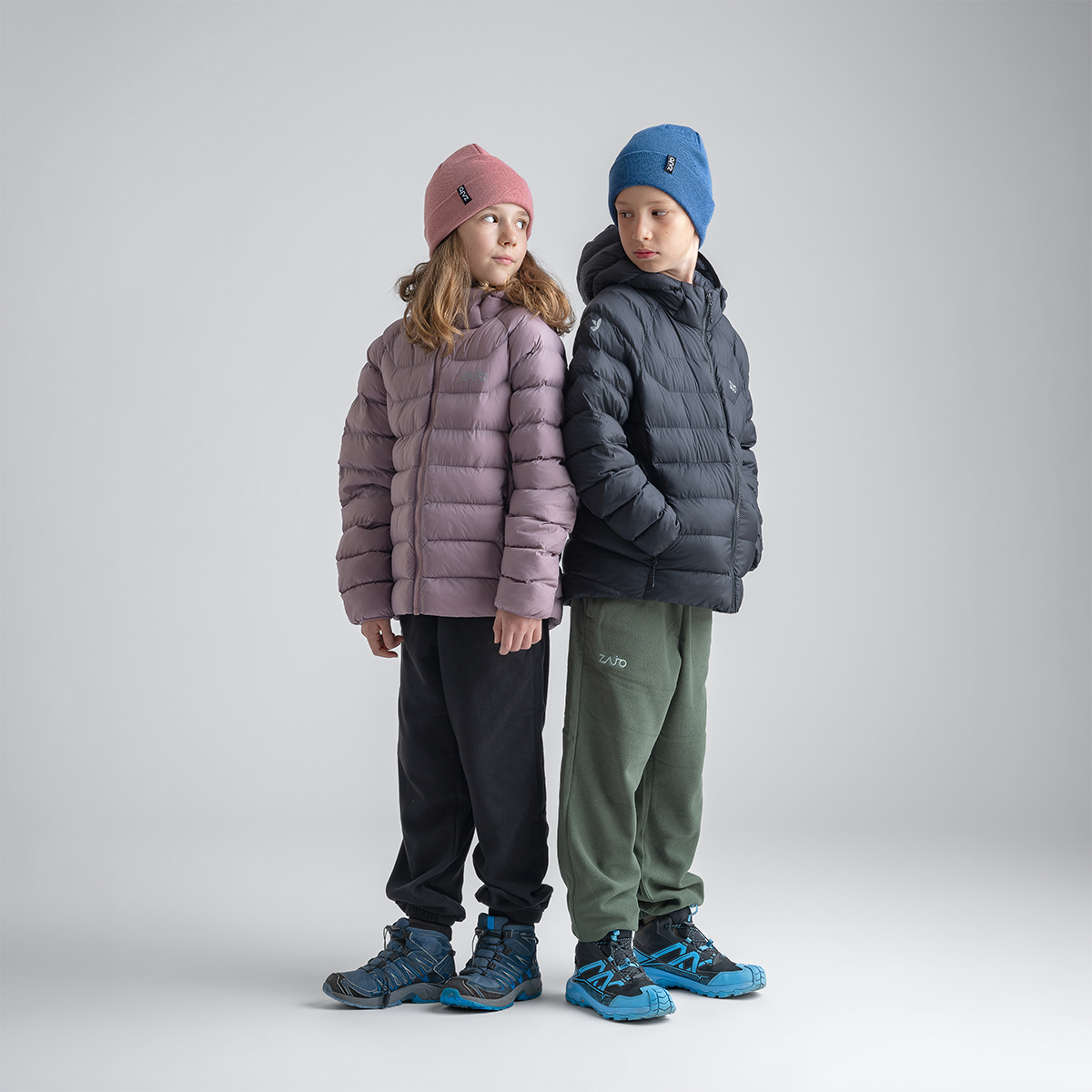 Stilo Kid's Urban Merino Beanie — Light Beige