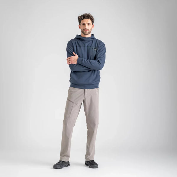 Vespero Men's Merino Hoodie — Navy